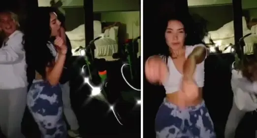 Tini Stoessel y Sebastián Yatra se reencontraron en TV ¡y se sacaron chispas!