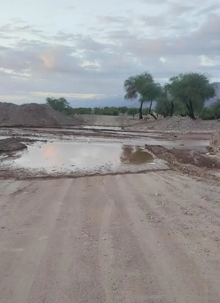 Tinogasta: se encuentra interrumpido el tránsito sobre la Ruta Provincial N°146