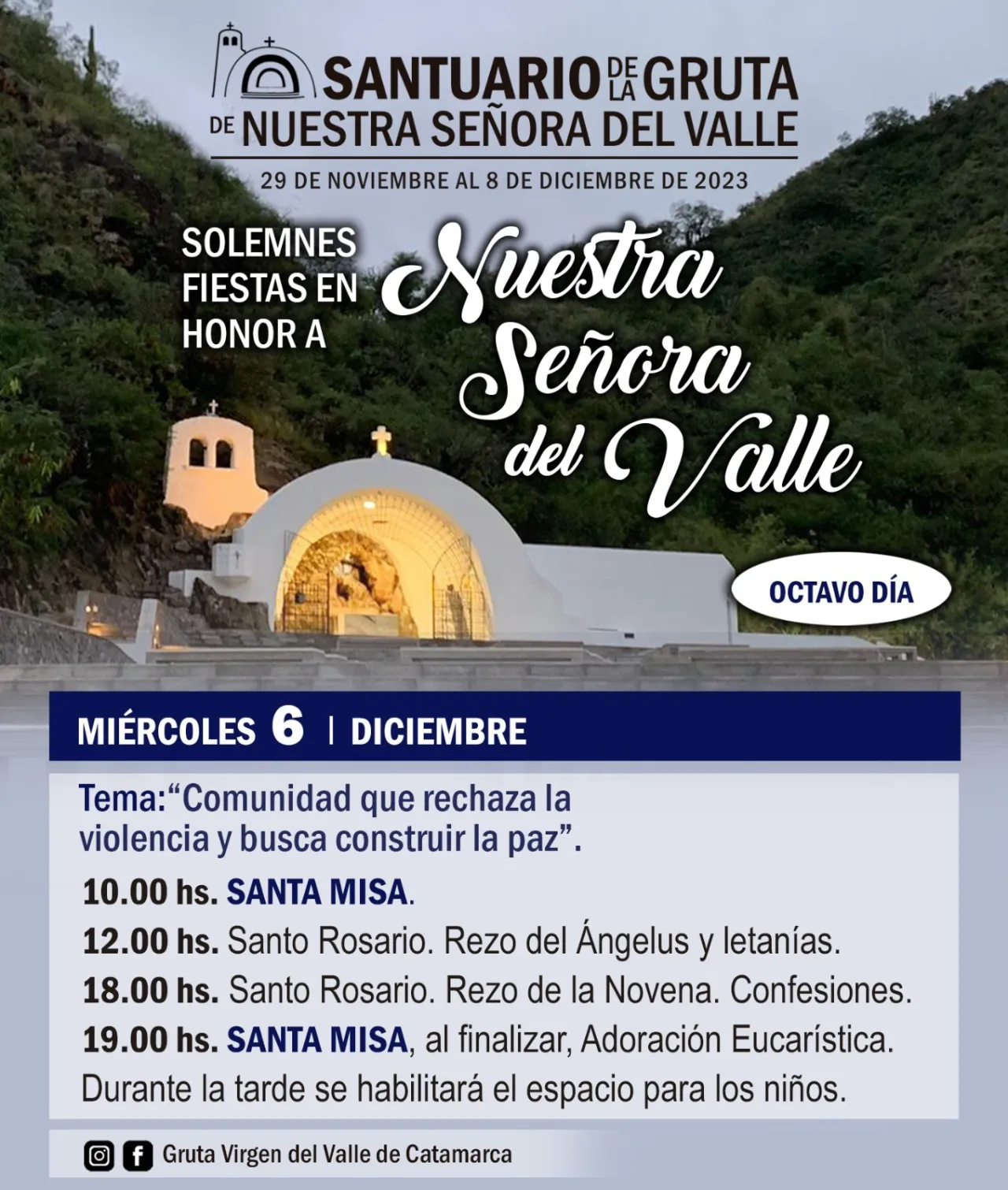 Todo lo que tenes que saber sobre la Solemne Procesión con la imagen de la Virgen Del Valle