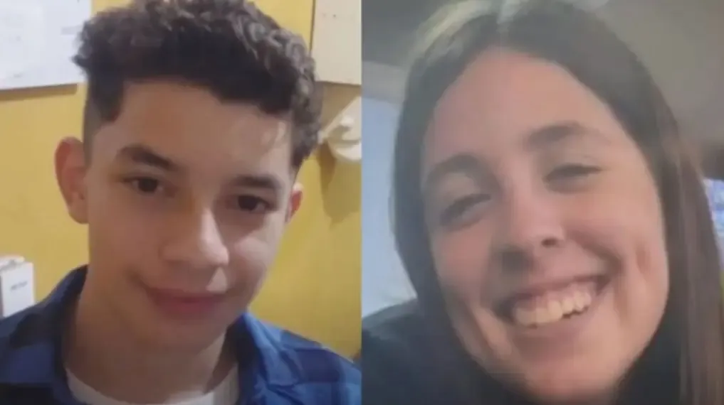 Tomó a una menor en sus brazos para que no lo demore la Policía