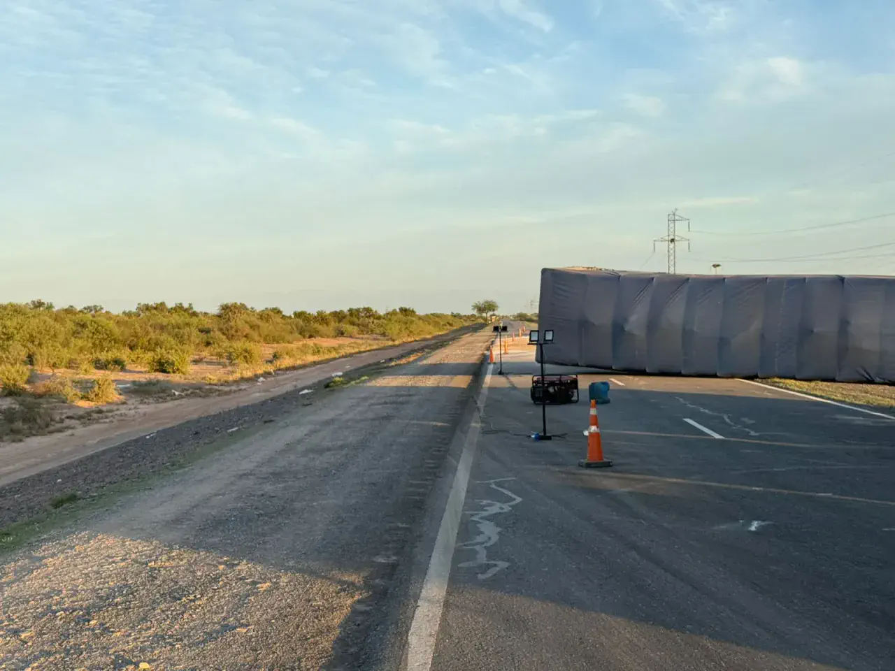 Transitar con precaución por Ruta Nacional 60