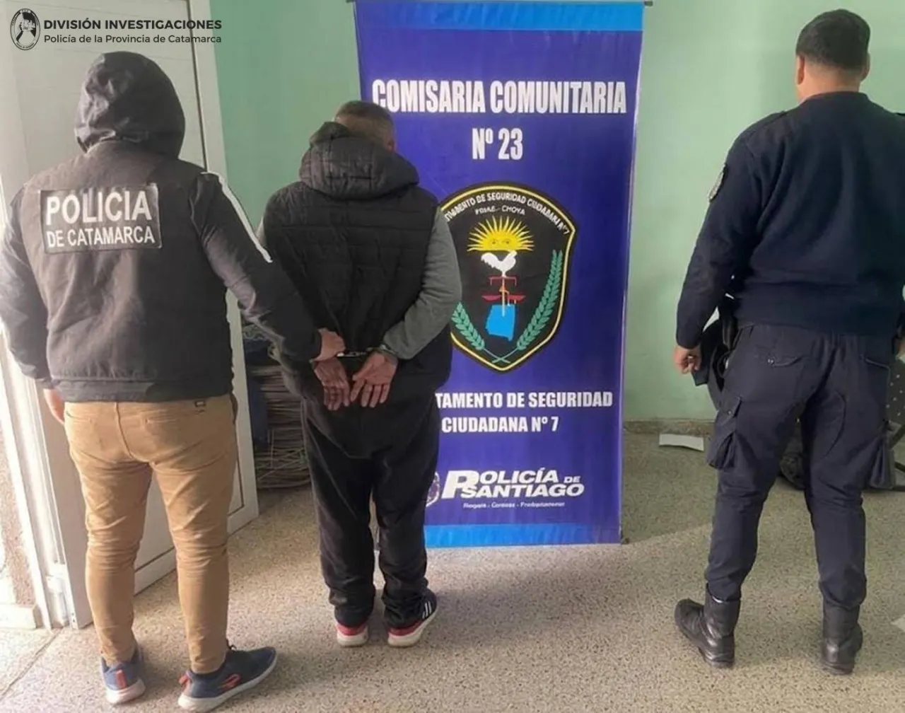 Trasladan desde Frías a un hombre buscado por la Justicia de Catamarca