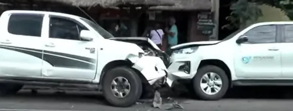 Un joven sufrió lesiones tras chocar contra un poste