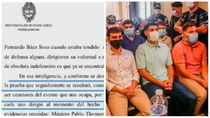 Un preso filtró la primera foto de los rugbiers en la cárcel: “Recién llegaditos”