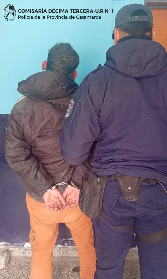 Un sujeto tiraba piedrazos a una vivienda y terminó tras las rejas