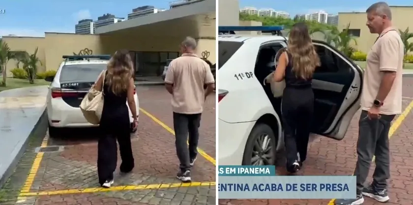 Una joven quiso darle un tijeretazo a una mujer