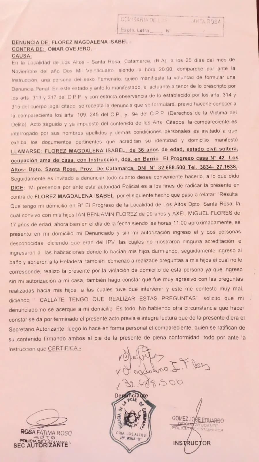 Una mujer quiso matar a su marido, la condenaron y él la perdonó