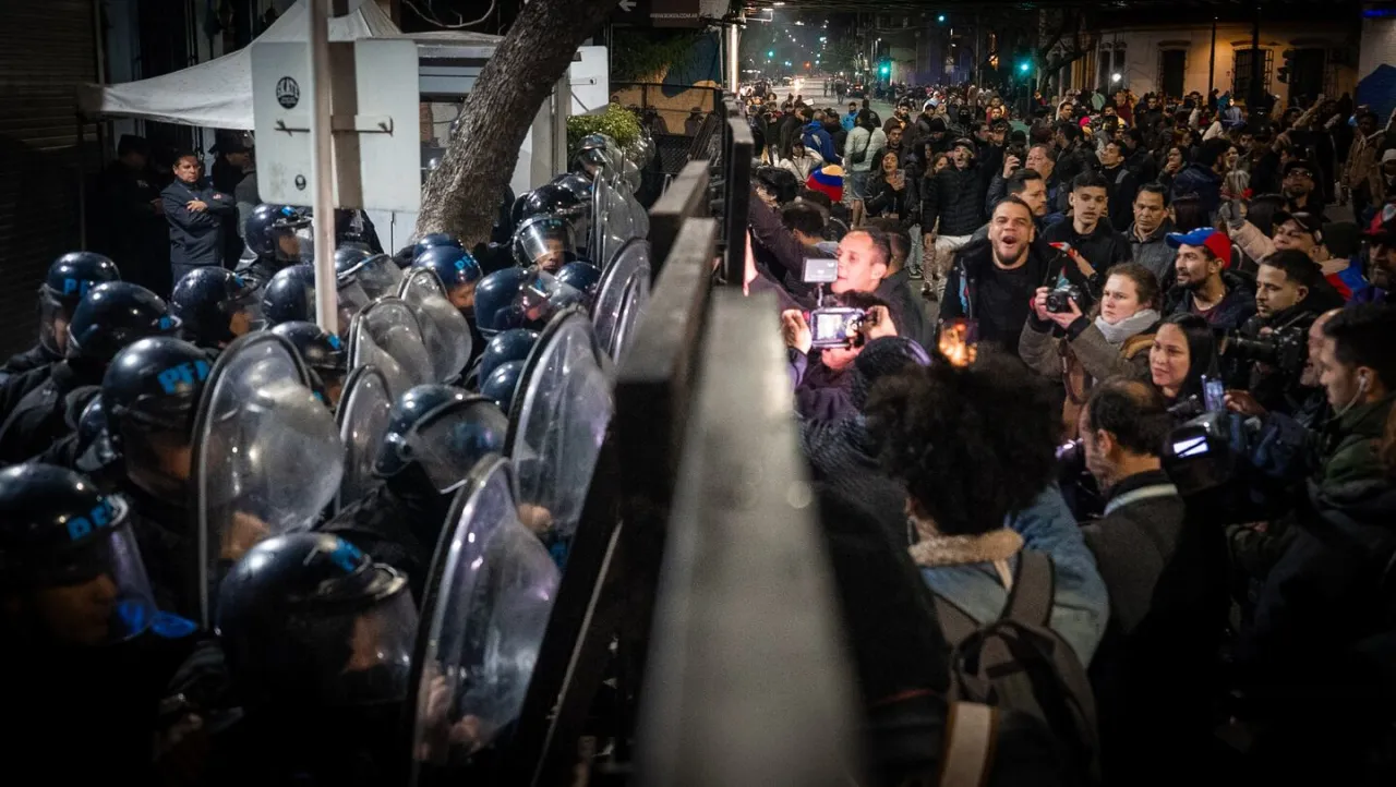 Una persona sospechada de agresión fue aprehendida