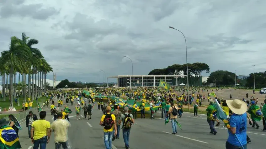 Video: así tomaban el Congreso los seguidores de Bolsonaro