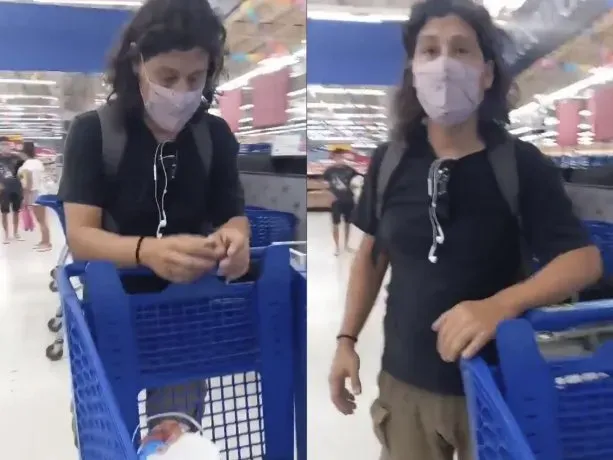 Video: un soldado ruso caminó con dos granadas entre los ucranianos exigiendo que se rindieran