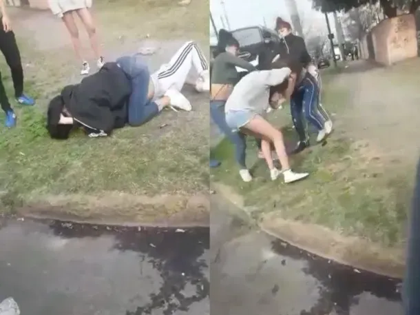 Violento choque entre un auto y un camión