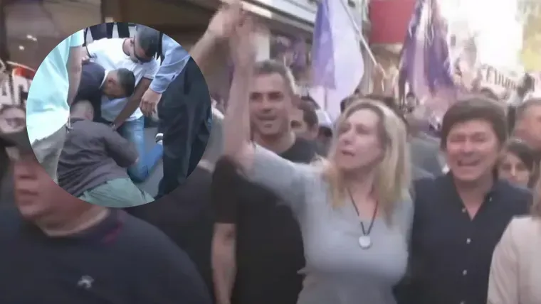 Violento intento de usurpación de terreno
