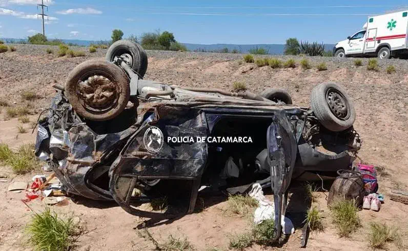 Violento vuelco