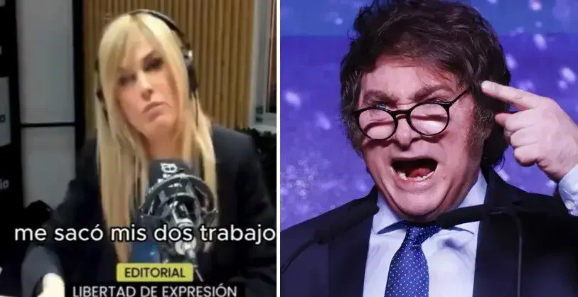 Viviana Canosa volvió a la radio y acusó a Javier Milei de dejarla sin trabajo