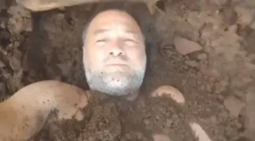 Volcó un camión