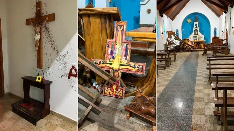 Voraz incendio en un depósito en Valle Viejo