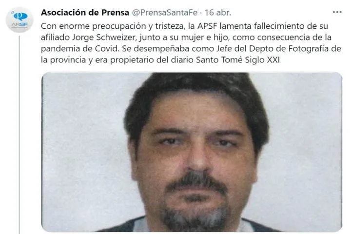 "Y nos tocó nomás, primer paciente derivado en respirador con COVID en gravísimo estado"