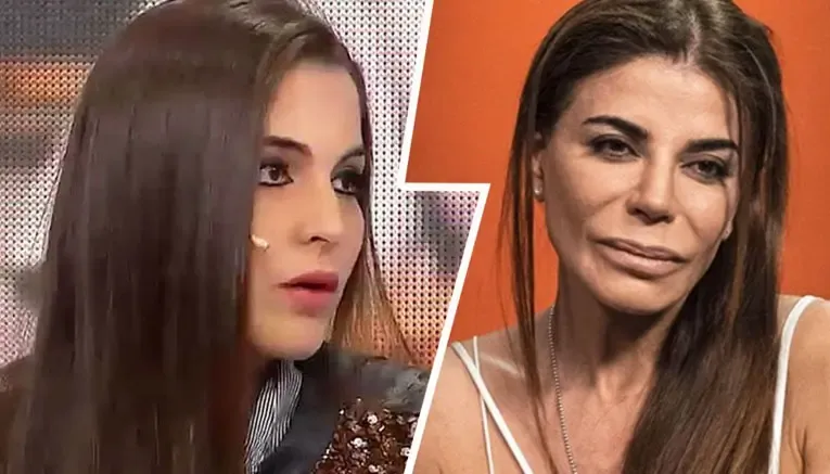Zaira Nara posó con una enteriza naranja y enamoró a sus fans