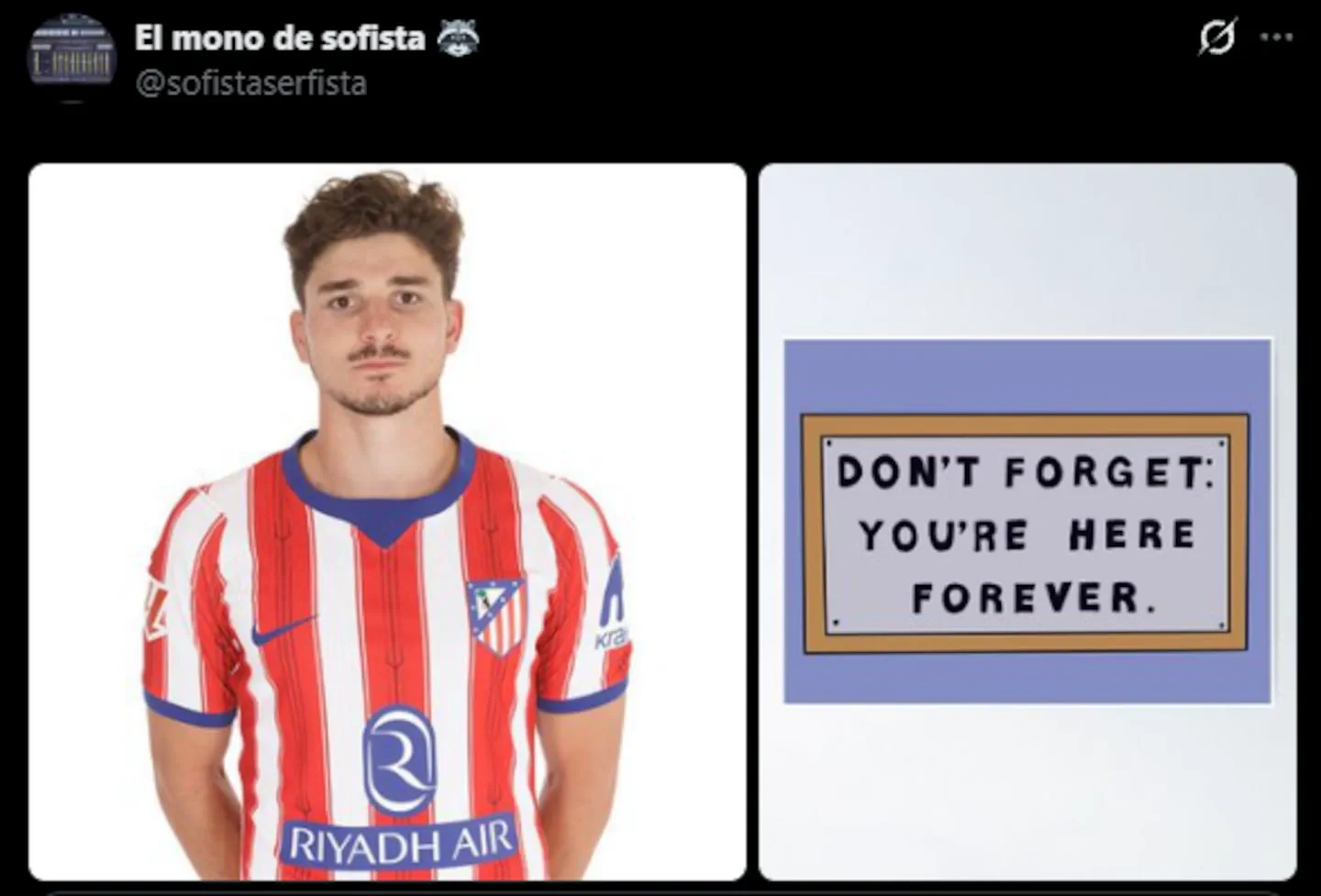 La nueva foto oficial de Julián Álvarez en el Atlético de Madrid generó una ola de memes entre los hinchas