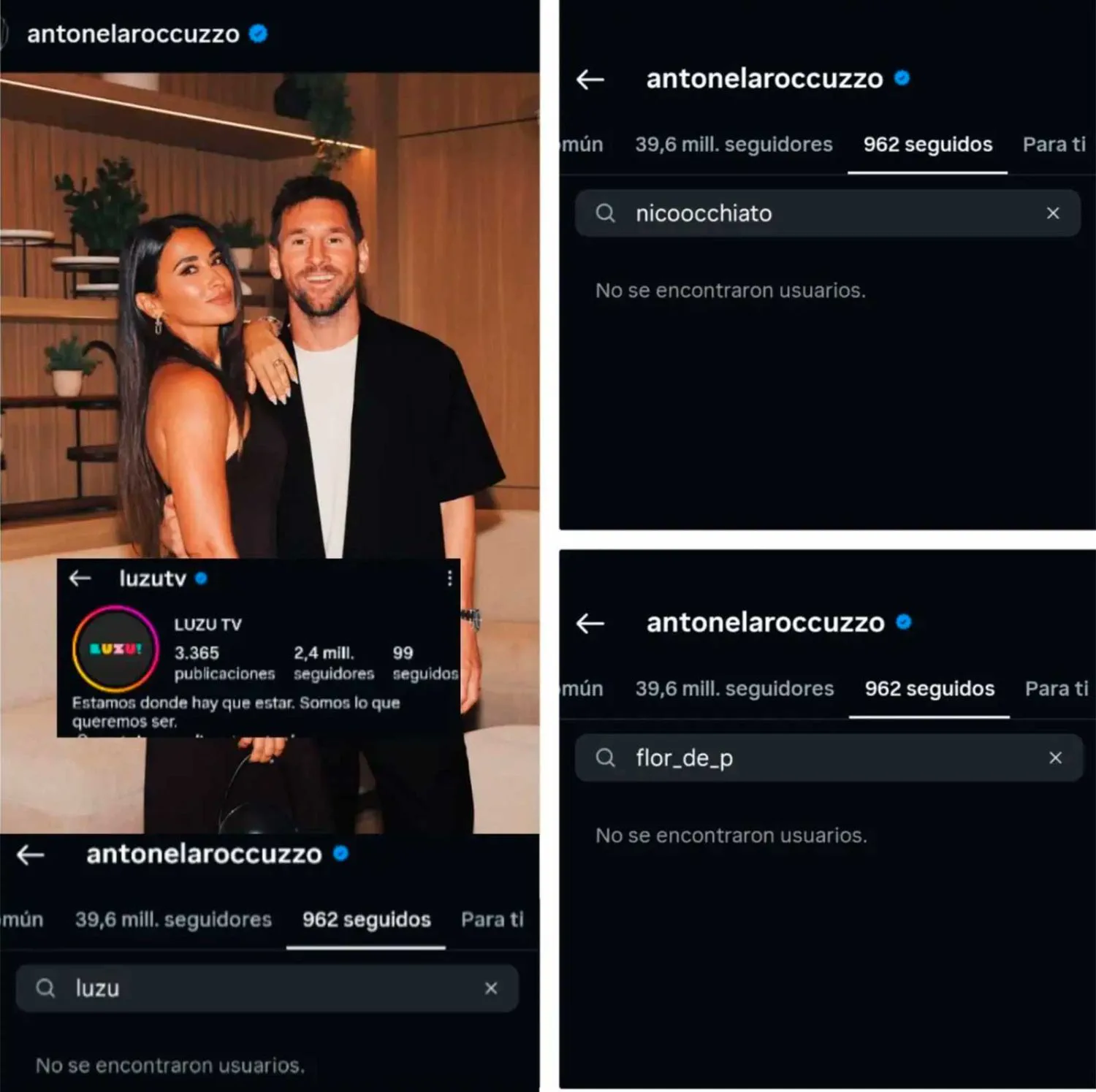 Antonela Roccuzzo tomó una contundente decisión con Luzu y Flor Peña tras la falsa noticia sobre la muerte de Jorge Messi