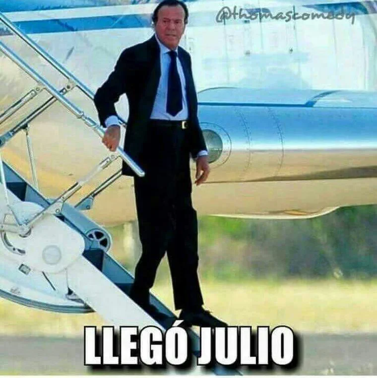 Los mejores memes de Julio Iglesias que inundaron las redes sociales este 1° de julio