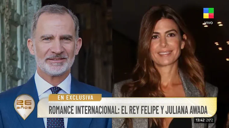Afirman que Juliana Awada estaría comenzando un romance con el Rey Felipe