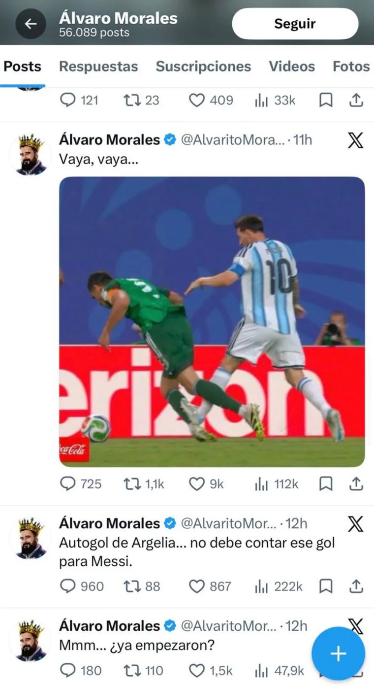 "Vergonzoso triunfo": el furioso ataque de un periodista mexicano contra Lionel Messi