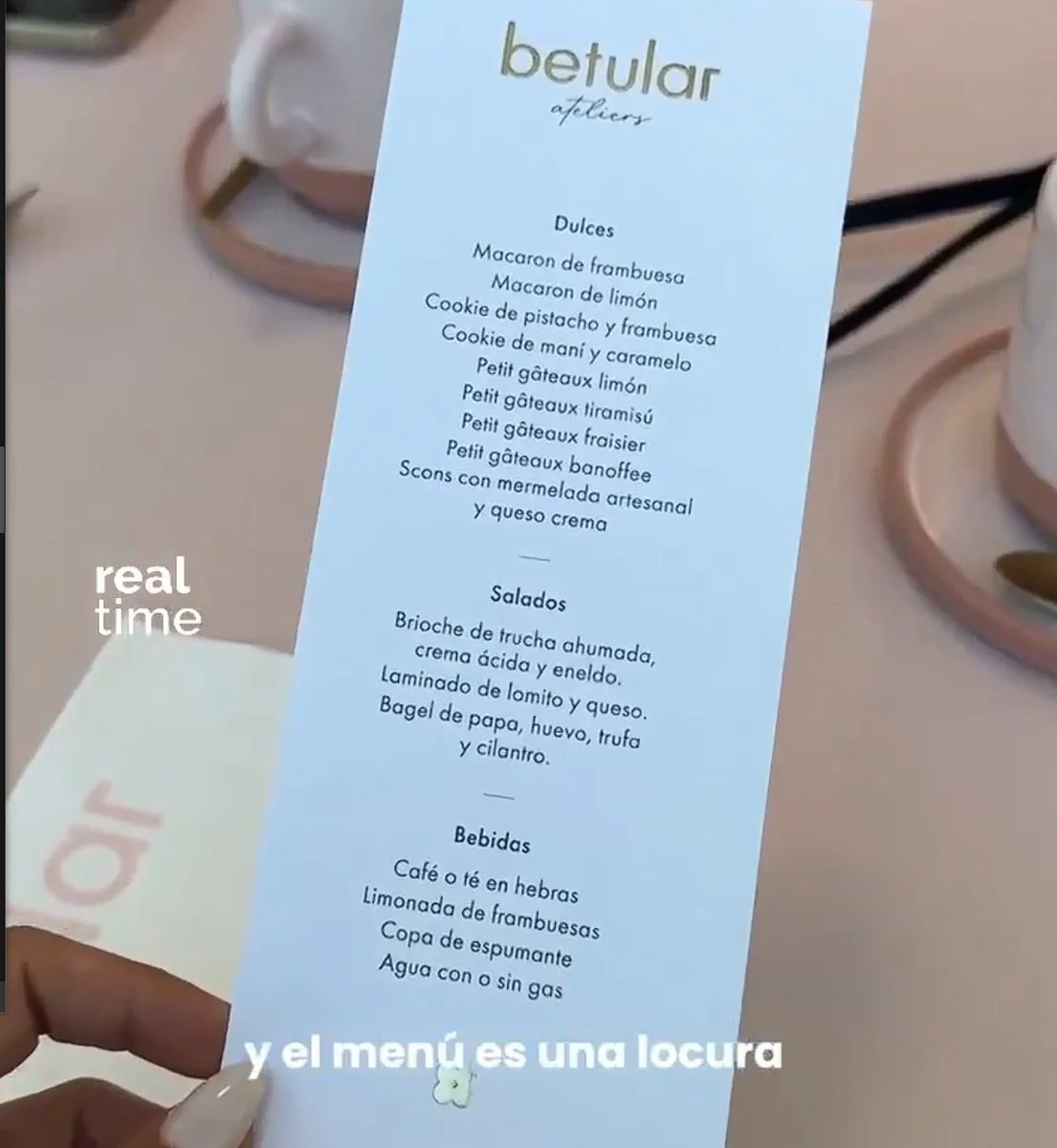 “El que puede, lo paga”: gastó $850.000 en una merienda en lo de Betular