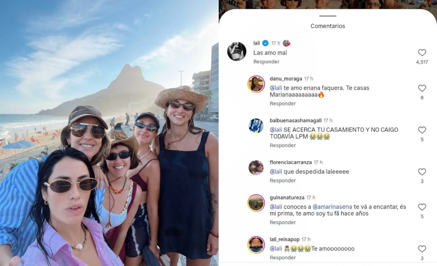 La emoción de Lali Espósito tras su despedida de soltera