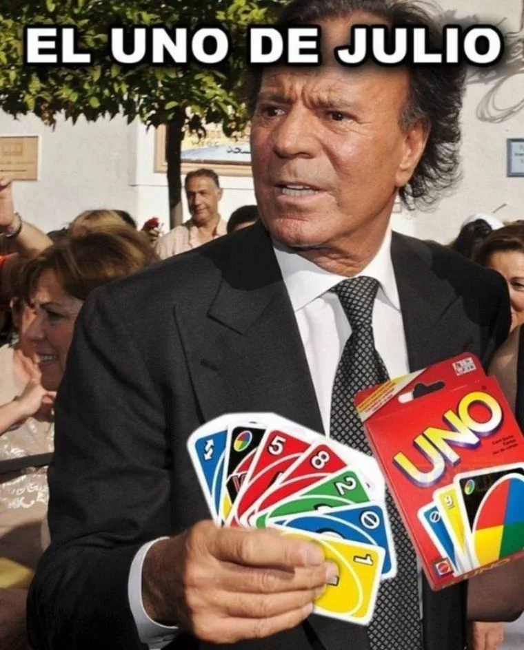 Los mejores memes de Julio Iglesias que inundaron las redes sociales este 1° de julio