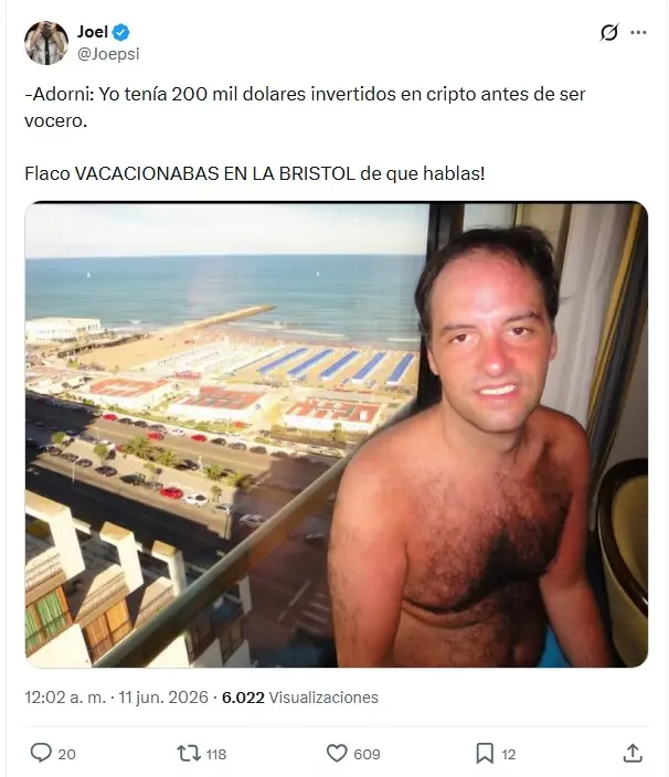 Los memes por la declaración jurada de Adorni