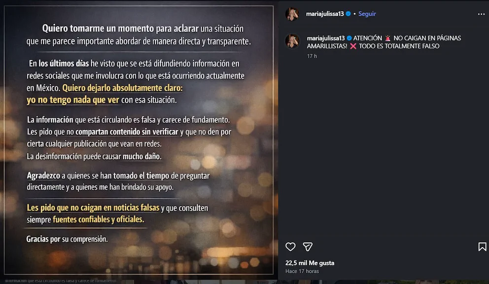Quién es María Julissa, la modelo de OnlyFans vinculada en redes a la muerte de “El Mencho”
