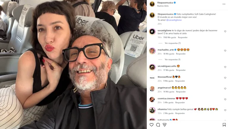 Moria Casán habló sin filtros sobre los rumores entre Sofía Gala y Fito Páez: “Se aman”
