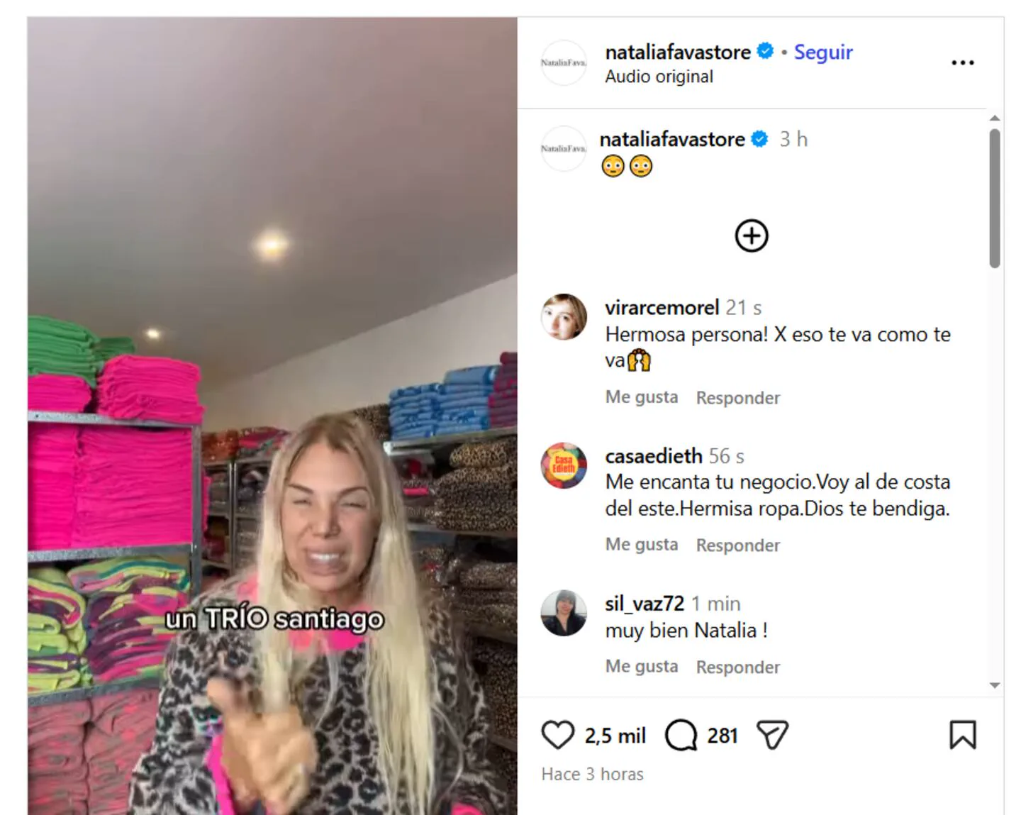 Natalia Fava habló del supuesto trío de su exmarido con Florencia Peña