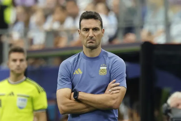 Scaloni tiene en la mira a otra figura de Boca.
EFE