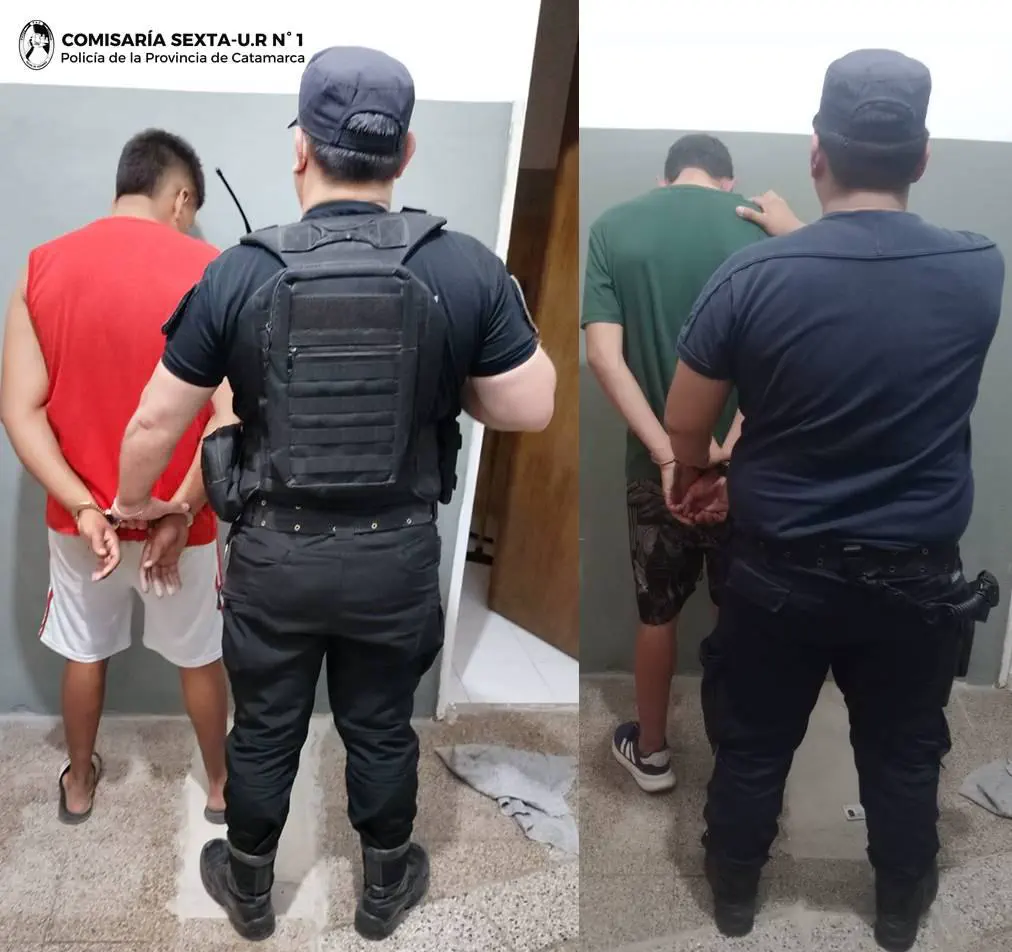 Aprehenden a dos personas y recuperan una riñonera sustraída