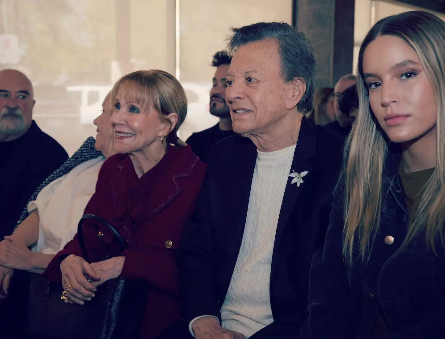 Evangelina Salazar, Palito Ortega e India en la boda