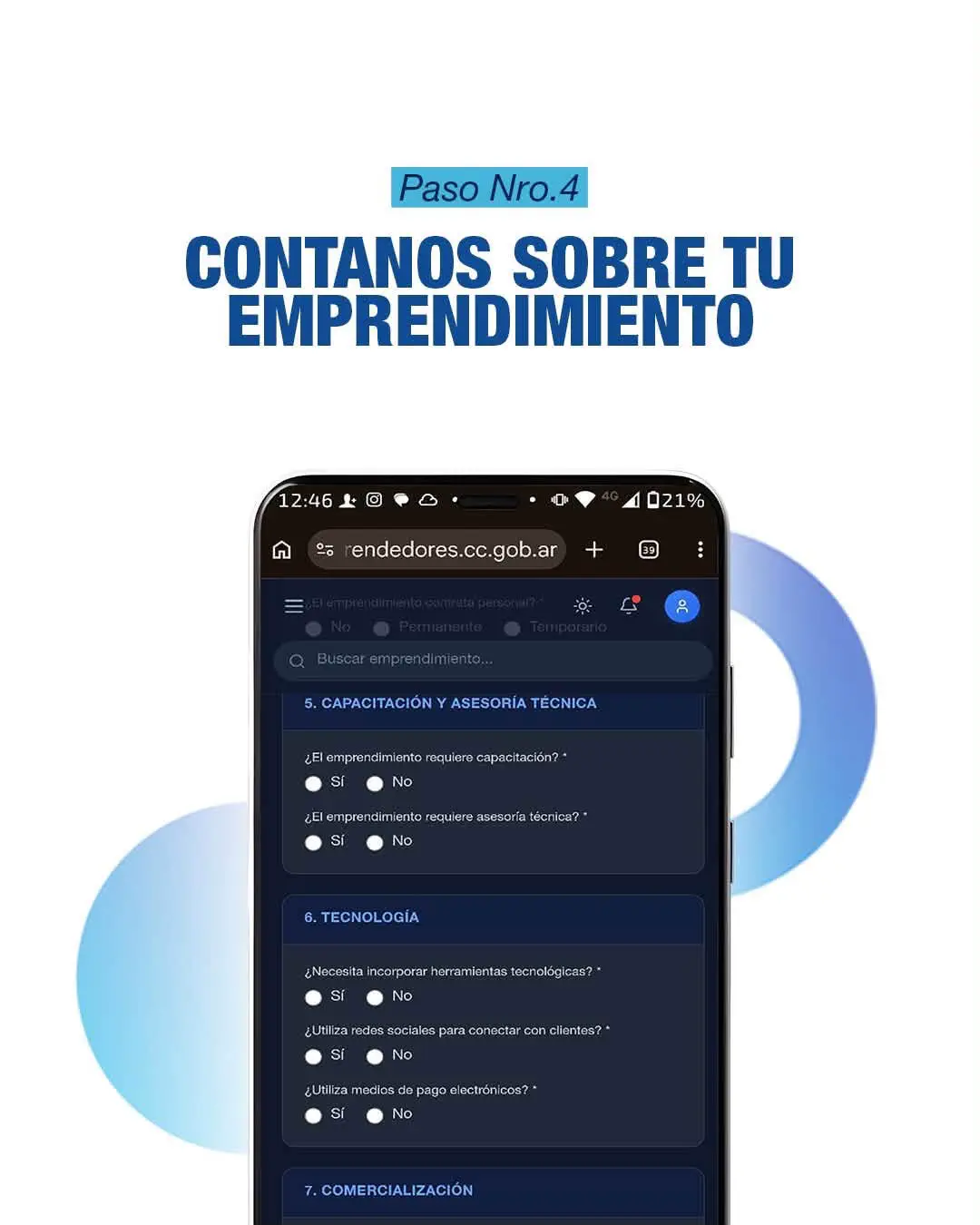 Registro Único de Emprendedores para impulsar proyectos locales