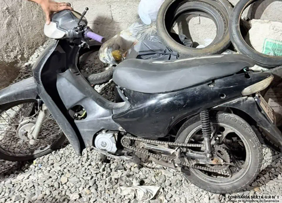 Incautan una motocicleta con pedido de secuestro en un taller mecánico