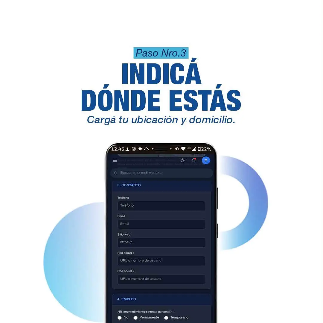 Registro Único de Emprendedores para impulsar proyectos locales