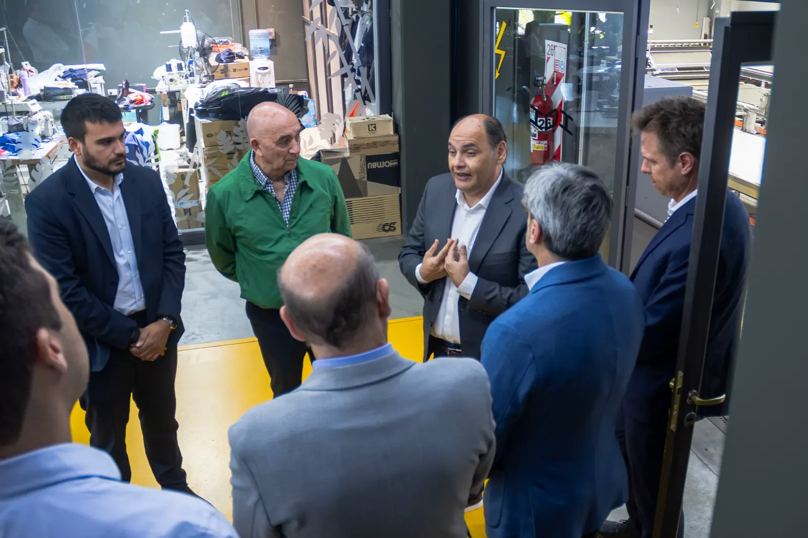 Gustavo Saadi analizó el panorama industrial con directivos del sector
