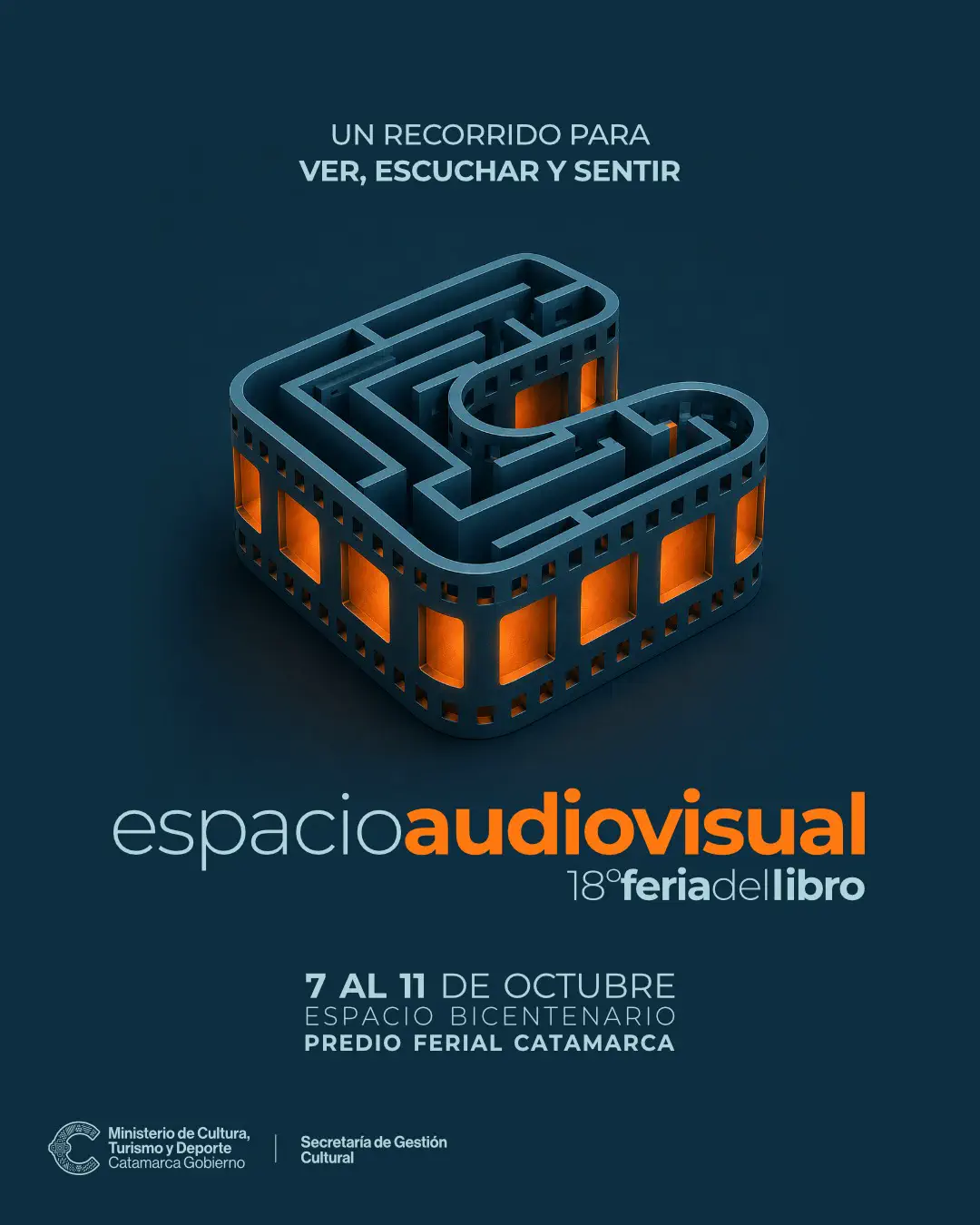 Con la proyección de cortos y películas, vuelve el Espacio Audiovisual a la Feria del Libro