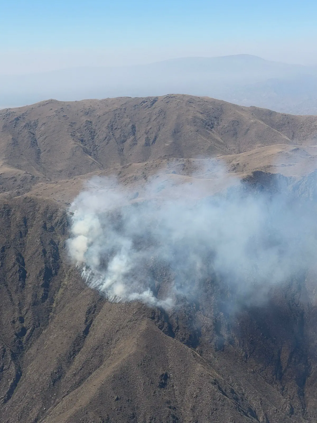 Incendios forestales. Seis focos contenidos y monitoreo permanente