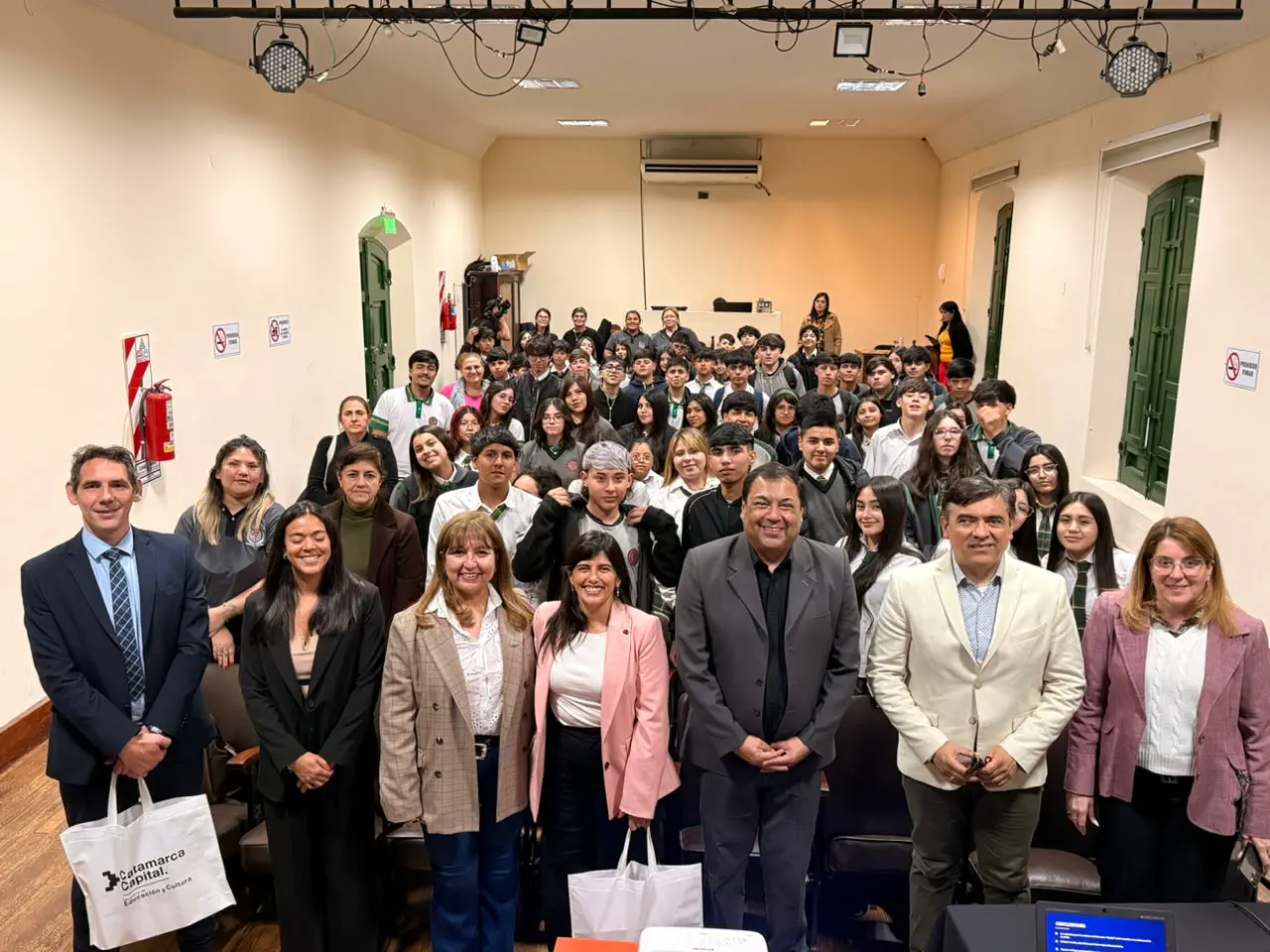Estudiantes de la Escuela Municipal "Miguel Cané" participaron de una jornada sobre el Régimen Penal Juvenil