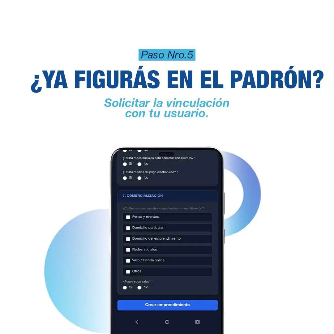 Registro Único de Emprendedores para impulsar proyectos locales
