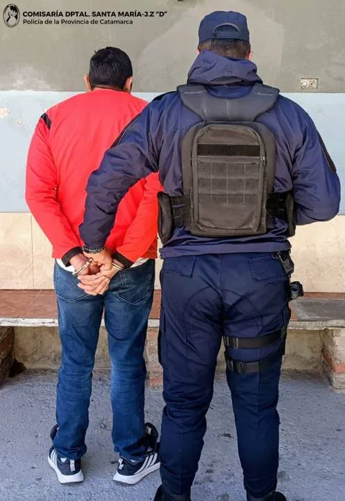 Zúñiga, hombre aprehendido tras un siniestro vial en Santa María