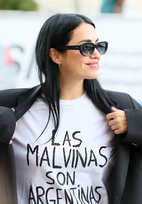 Lali Espósito habló de la remera de Malvinas que lució en San Sebastián