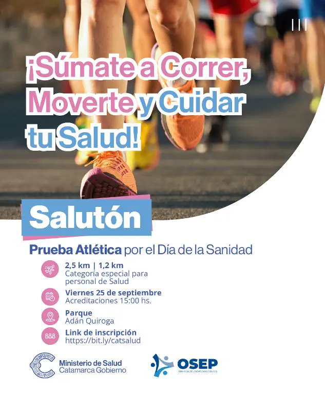 Salud invita a participar del SaluTón