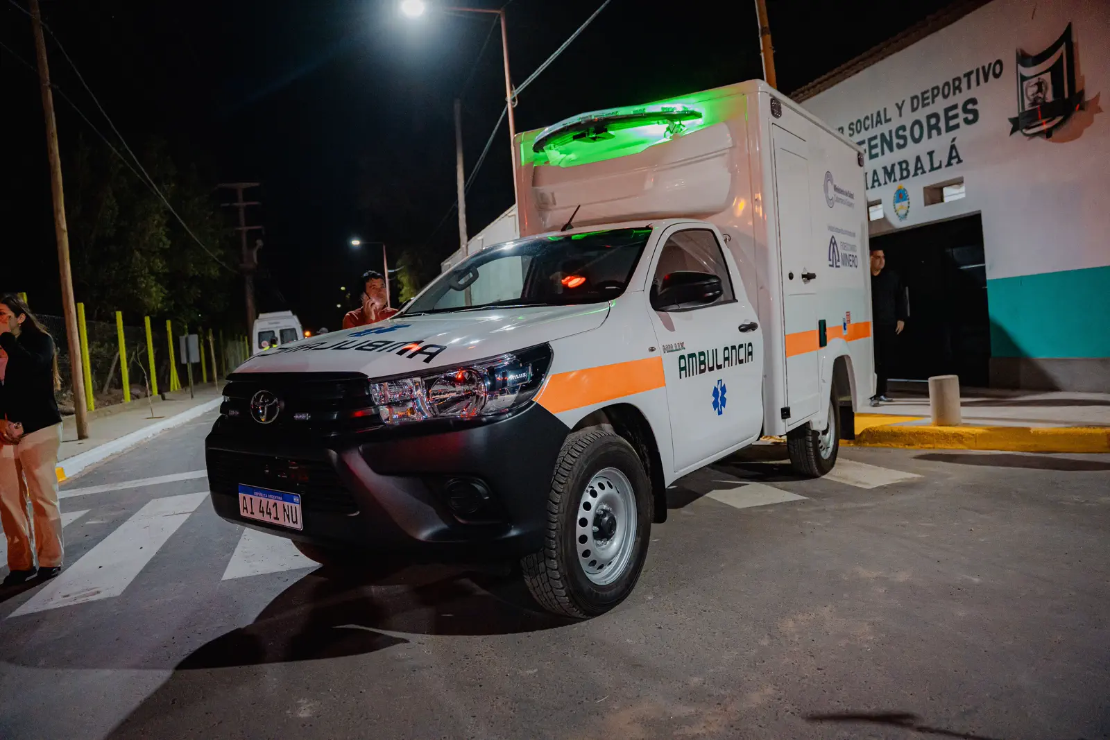 Fiambalá incorporó una nueva ambulancia y equipamiento de alta tecnología
