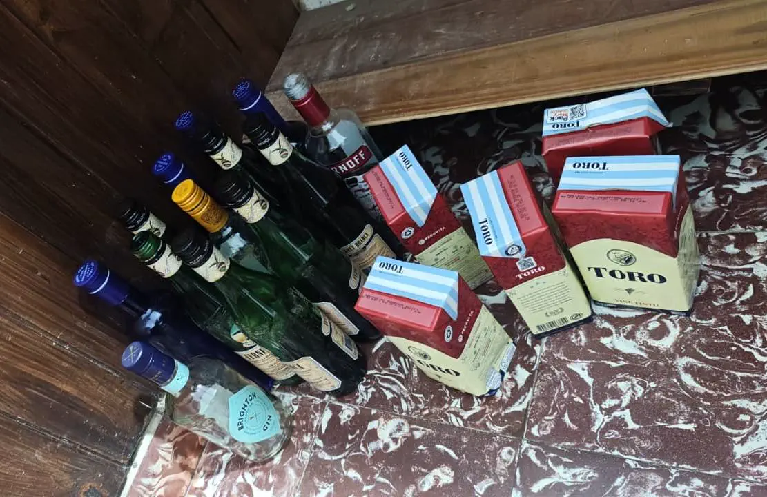 Semana del Estudiante: secuestraron 24 cajas de vino